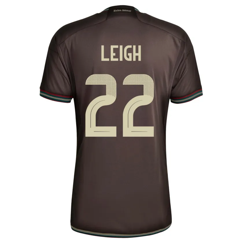 Danxen Kinder Jamaika Greg Leigh #22 Nachtbraun Auswärtstrikot Trikot 24-26 T-Shirt Schweiz