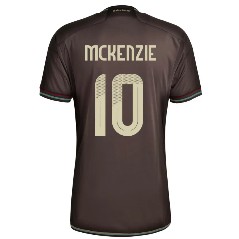 Danxen Kinder Jamaika Denzel Mckenzie #10 Nachtbraun Auswärtstrikot Trikot 24-26 T-Shirt Schweiz