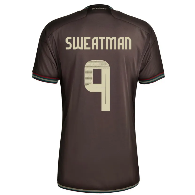 Danxen Kinder Jamaika Marlo Sweatman #9 Nachtbraun Auswärtstrikot Trikot 24-26 T-Shirt Schweiz