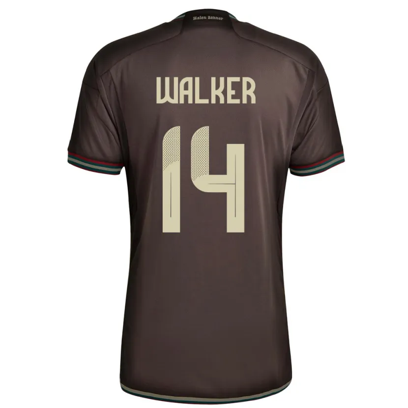 Danxen Kinder Jamaika Ricshya Walker #14 Nachtbraun Auswärtstrikot Trikot 24-26 T-Shirt Schweiz