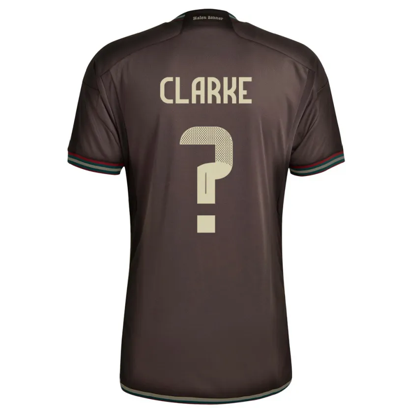Danxen Kinder Jamaika Sydoney Clarke #0 Nachtbraun Auswärtstrikot Trikot 24-26 T-Shirt Schweiz