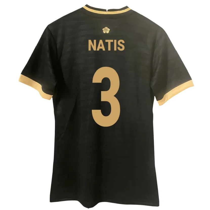 Danxen Kinder Panama Wendy Natis #3 Schwarz Auswärtstrikot Trikot 24-26 T-Shirt Schweiz