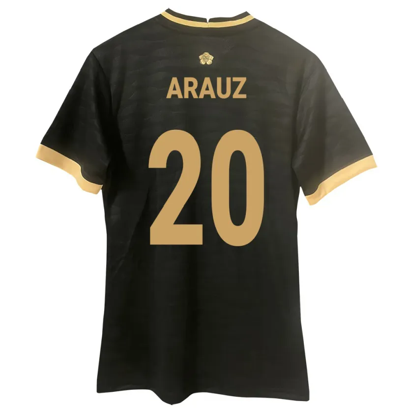 Danxen Kinder Panama Yulieth Araúz #20 Schwarz Auswärtstrikot Trikot 24-26 T-Shirt Schweiz