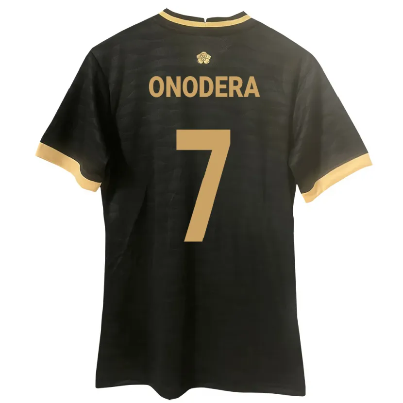 Danxen Kinder Panama Alison Onodera #7 Schwarz Auswärtstrikot Trikot 24-26 T-Shirt Schweiz