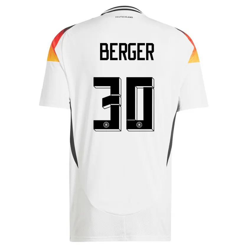 Danxen Herren Deutschland Ann Katrin Berger #30 Weiß Heimtrikot Trikot 24-26 T-Shirt Schweiz