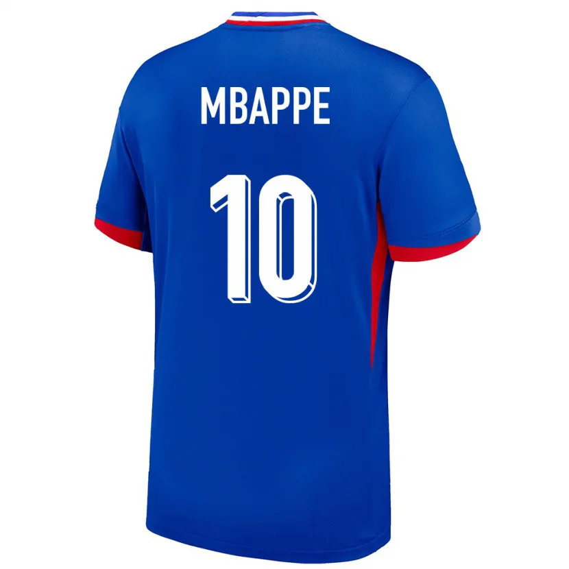 Danxen Herren Frankreich Kylian Mbappe #10 Blau Heimtrikot Trikot 24-26 T-Shirt Schweiz