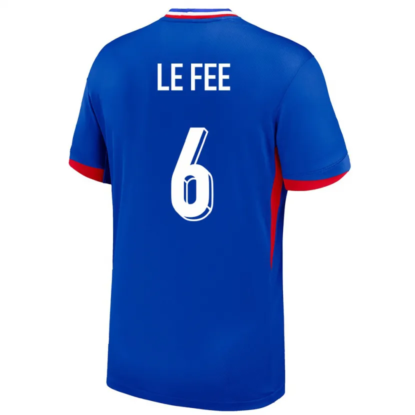 Danxen Herren Frankreich Enzo Le Fee #6 Blau Heimtrikot Trikot 24-26 T-Shirt Schweiz