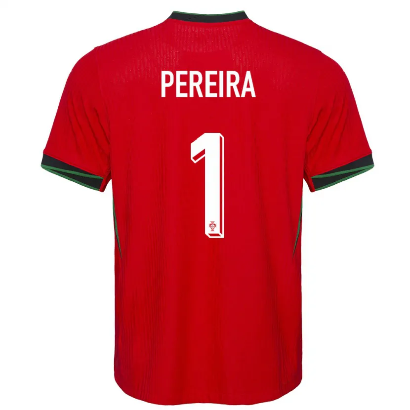 Danxen Herren Portugal Ines Pereira #1 Rot Heimtrikot Trikot 24-26 T-Shirt Schweiz