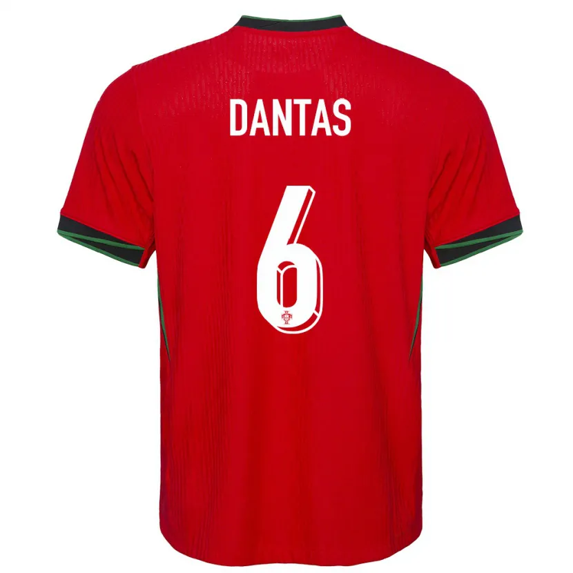 Danxen Herren Portugal Tiago Dantas #6 Rot Heimtrikot Trikot 24-26 T-Shirt Schweiz