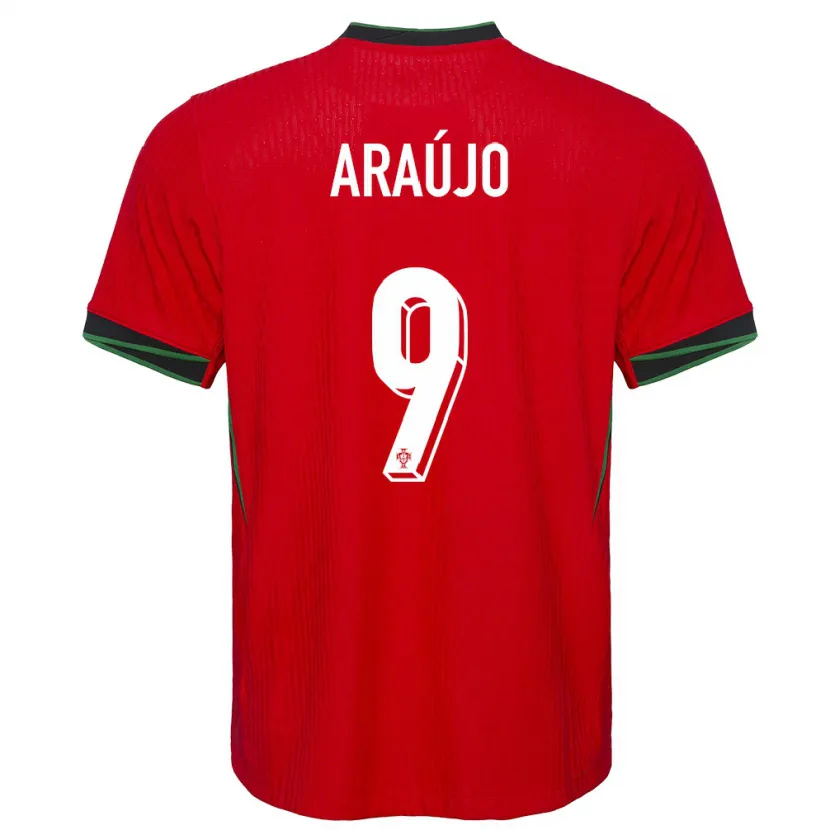Danxen Herren Portugal Henrique Araujo #9 Rot Heimtrikot Trikot 24-26 T-Shirt Schweiz