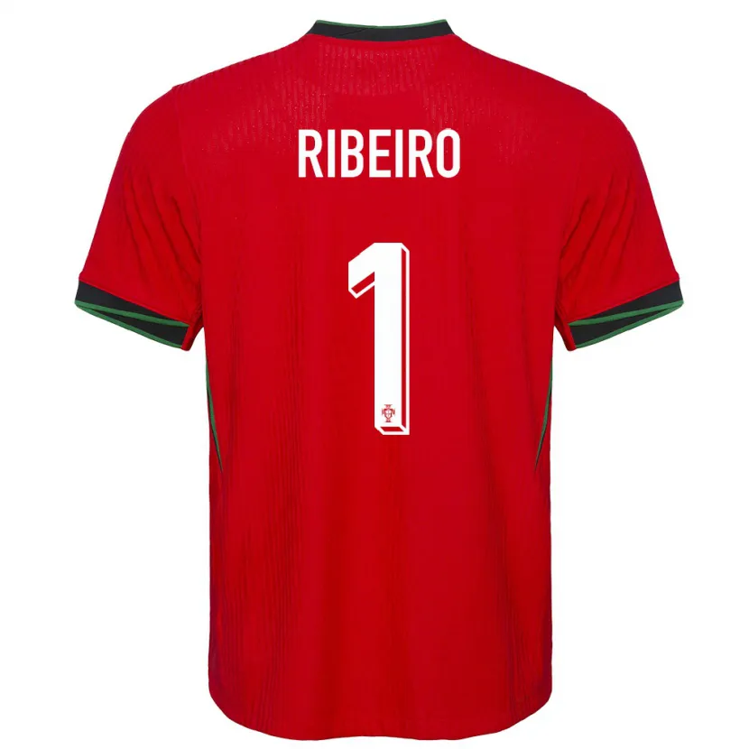 Danxen Herren Portugal Goncalo Ribeiro #1 Rot Heimtrikot Trikot 24-26 T-Shirt Schweiz
