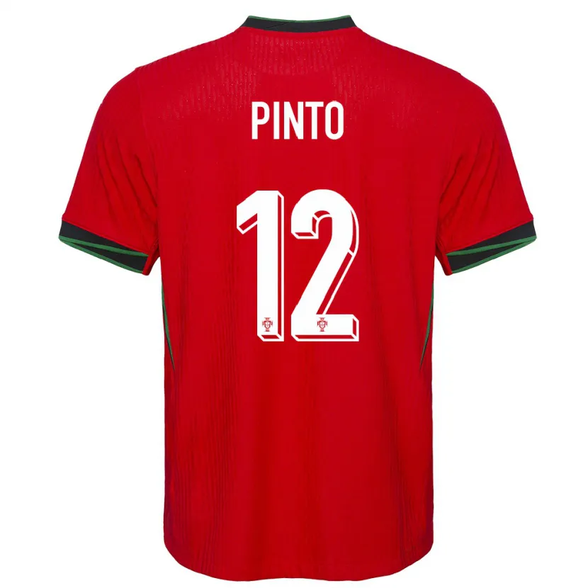Danxen Herren Portugal Diogo Pinto #12 Rot Heimtrikot Trikot 24-26 T-Shirt Schweiz