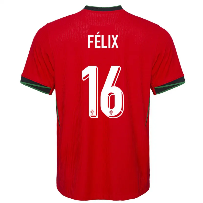 Danxen Herren Portugal Hugo Felix #16 Rot Heimtrikot Trikot 24-26 T-Shirt Schweiz
