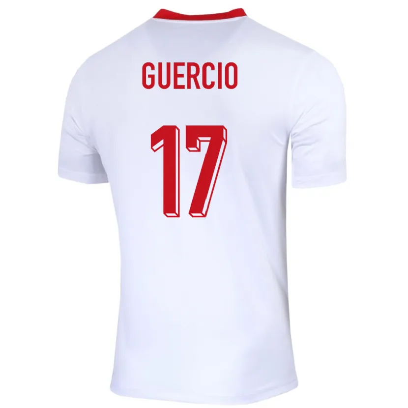 Danxen Herren Polen Tomasso Guercio #17 Weiß Heimtrikot Trikot 24-26 T-Shirt Schweiz