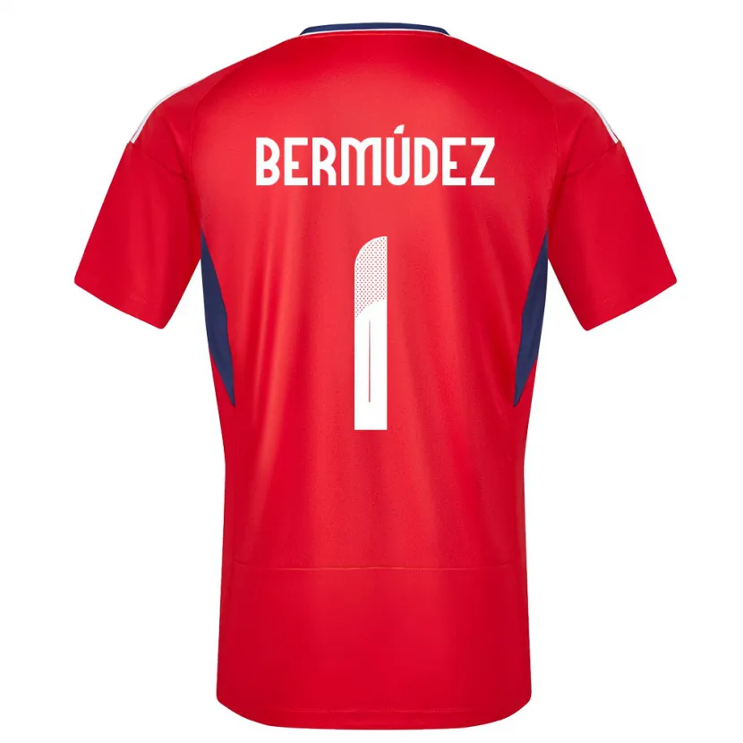 Danxen Herren Costa Rica Noelia Bermudez #1 Rot Heimtrikot Trikot 24-26 T-Shirt Schweiz
