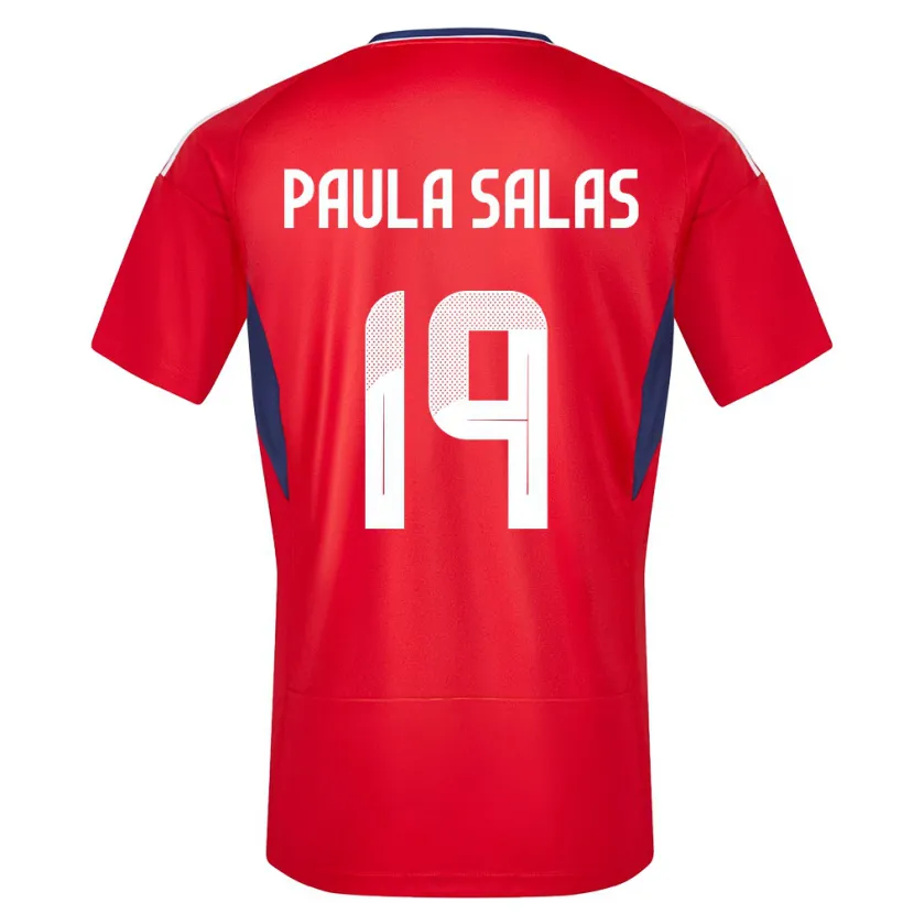 Danxen Herren Costa Rica Maria Paula Salas #19 Rot Heimtrikot Trikot 24-26 T-Shirt Schweiz