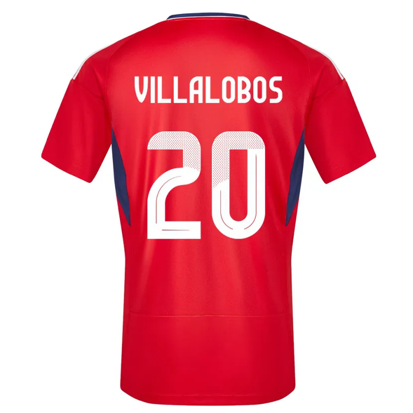 Danxen Herren Costa Rica Fabiola Villalobos #20 Rot Heimtrikot Trikot 24-26 T-Shirt Schweiz
