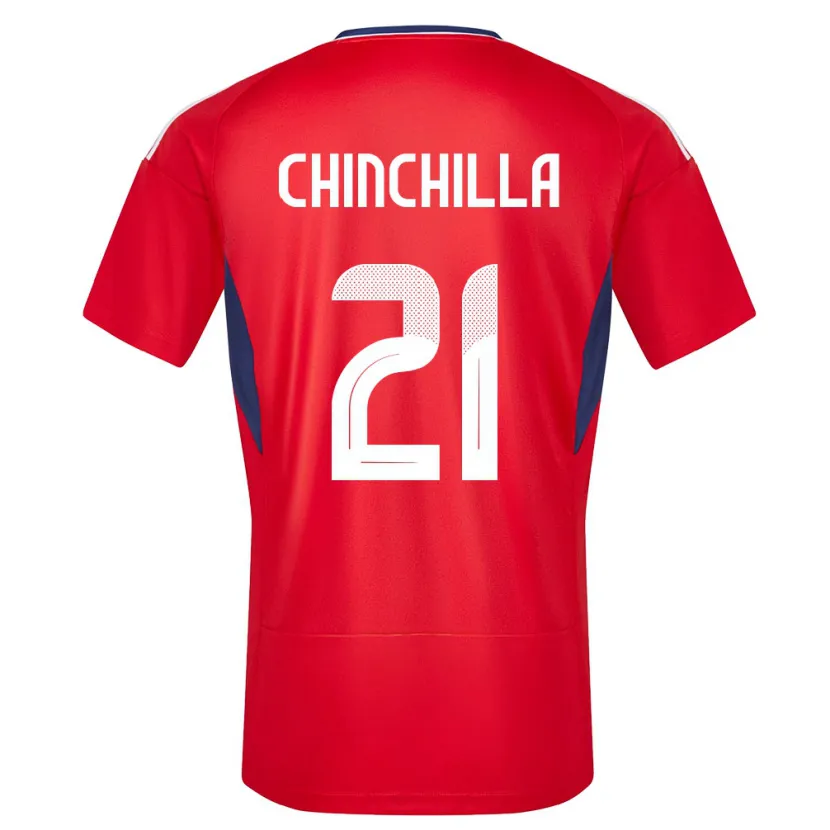 Danxen Herren Costa Rica Viviana Chinchilla #21 Rot Heimtrikot Trikot 24-26 T-Shirt Schweiz