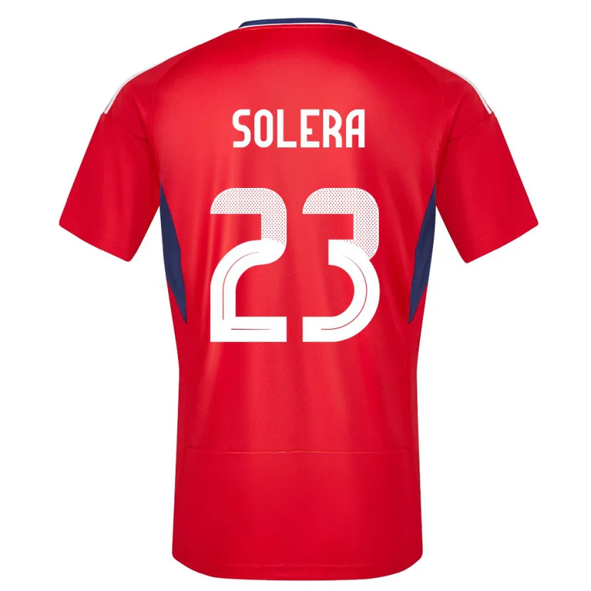 Danxen Herren Costa Rica Daniela Solera #23 Rot Heimtrikot Trikot 24-26 T-Shirt Schweiz