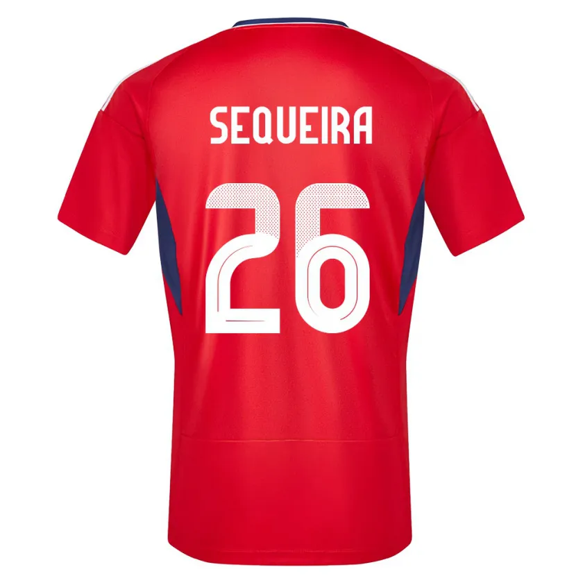 Danxen Herren Costa Rica Douglas Sequeira #26 Rot Heimtrikot Trikot 24-26 T-Shirt Schweiz