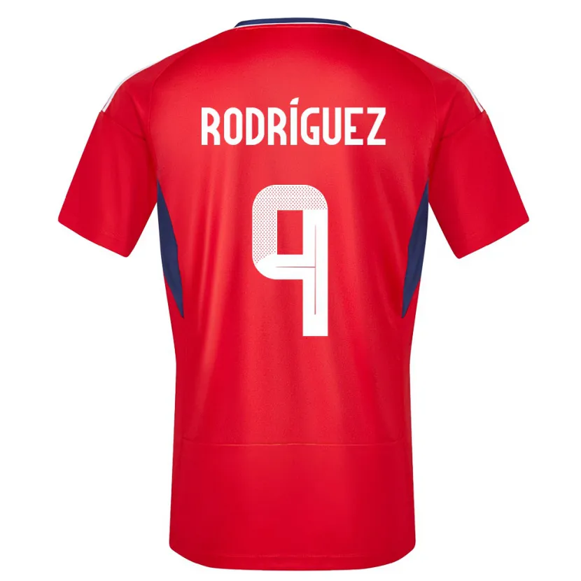 Danxen Herren Costa Rica Doryan Rodriguez #9 Rot Heimtrikot Trikot 24-26 T-Shirt Schweiz