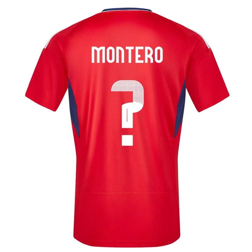 Danxen Herren Costa Rica Claudio Montero #0 Rot Heimtrikot Trikot 24-26 T-Shirt Schweiz