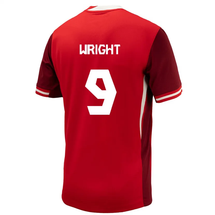 Danxen Herren Kanada Lowell Wright #9 Rot Heimtrikot Trikot 24-26 T-Shirt Schweiz