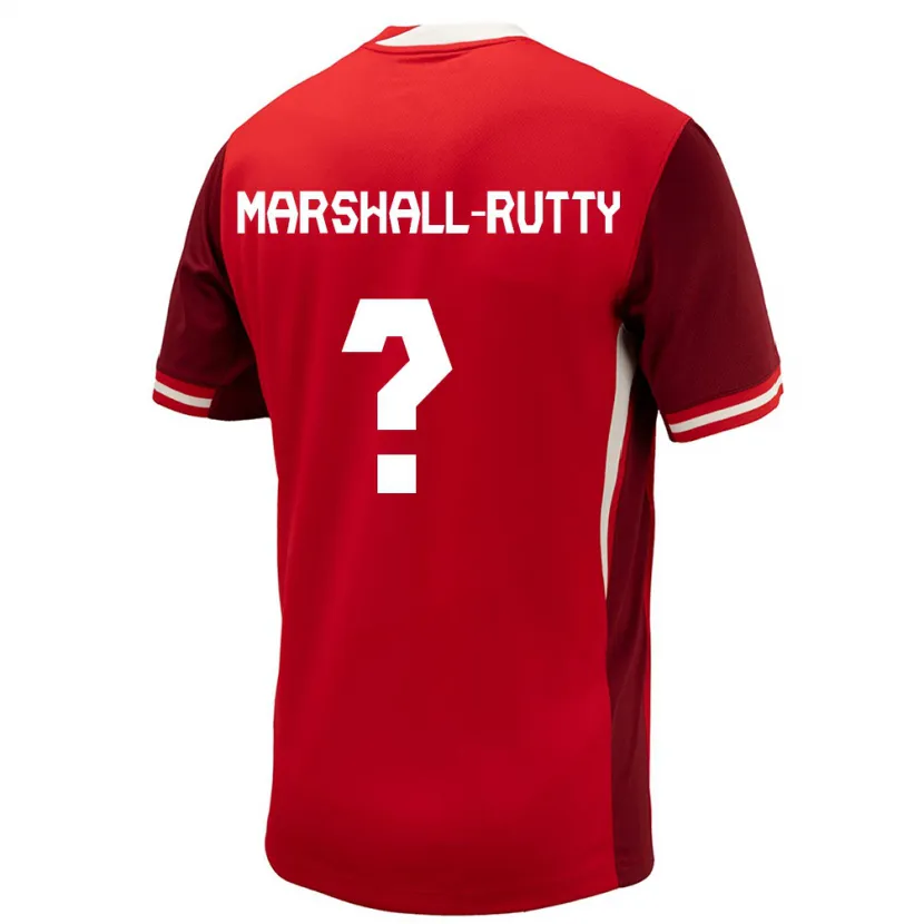 Danxen Herren Kanada Jahkeele Marshall Rutty #0 Rot Heimtrikot Trikot 24-26 T-Shirt Schweiz