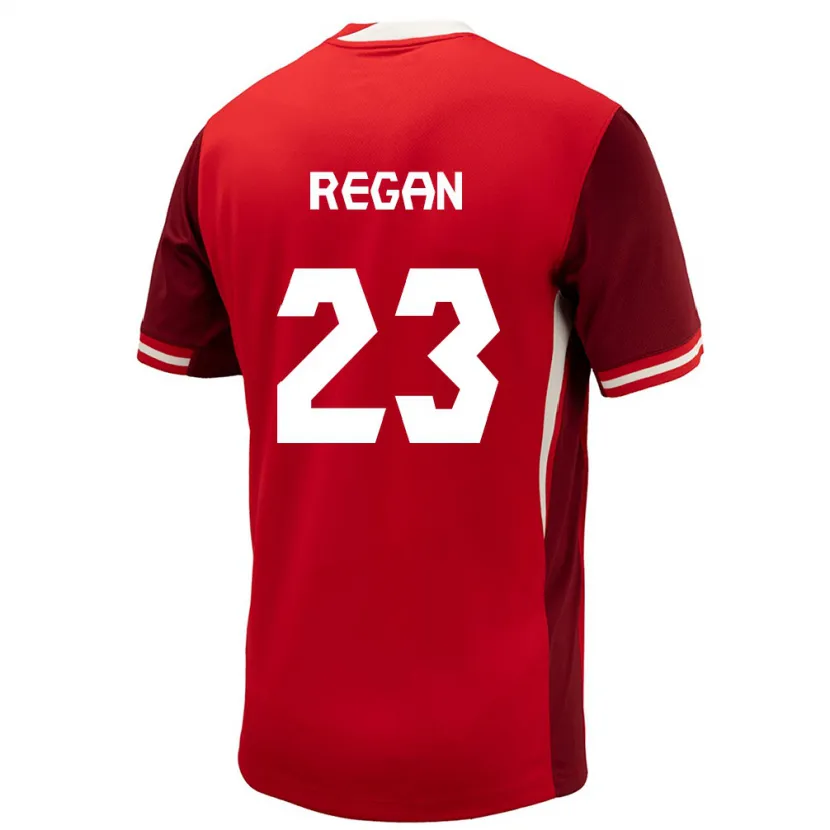 Danxen Herren Kanada Emma Regan #23 Rot Heimtrikot Trikot 24-26 T-Shirt Schweiz