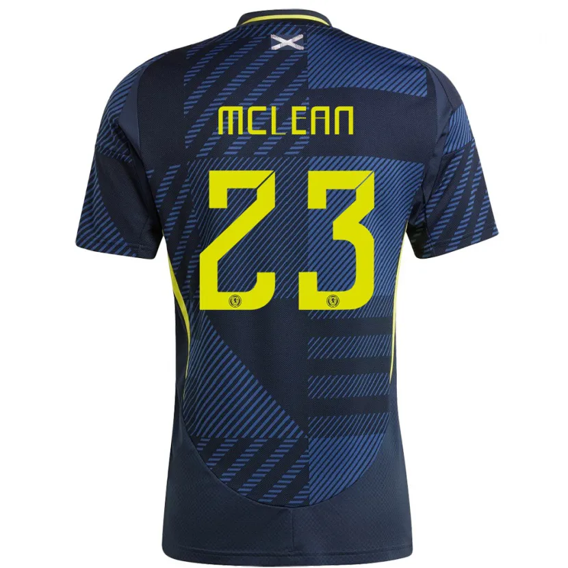 Danxen Herren Schottland Kenny Mclean #23 Dunkelblau Heimtrikot Trikot 24-26 T-Shirt Schweiz