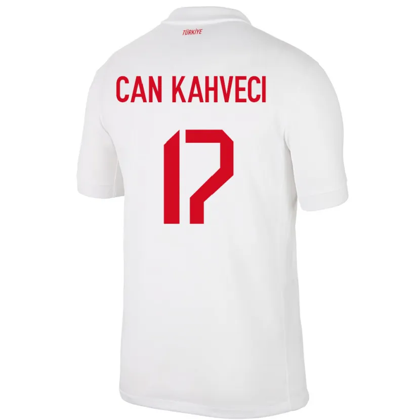 Danxen Herren Türkei İrfan Can Kahveci #17 Weiß Heimtrikot Trikot 24-26 T-Shirt Schweiz