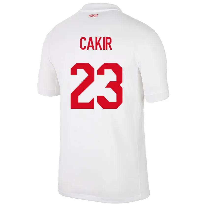 Danxen Herren Türkei Uğurcan Çakır #23 Weiß Heimtrikot Trikot 24-26 T-Shirt Schweiz