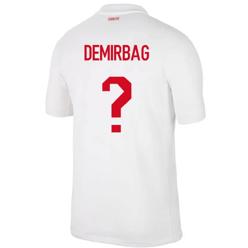 Danxen Herren Türkei Ozan Demirbağ #0 Weiß Heimtrikot Trikot 24-26 T-Shirt Schweiz