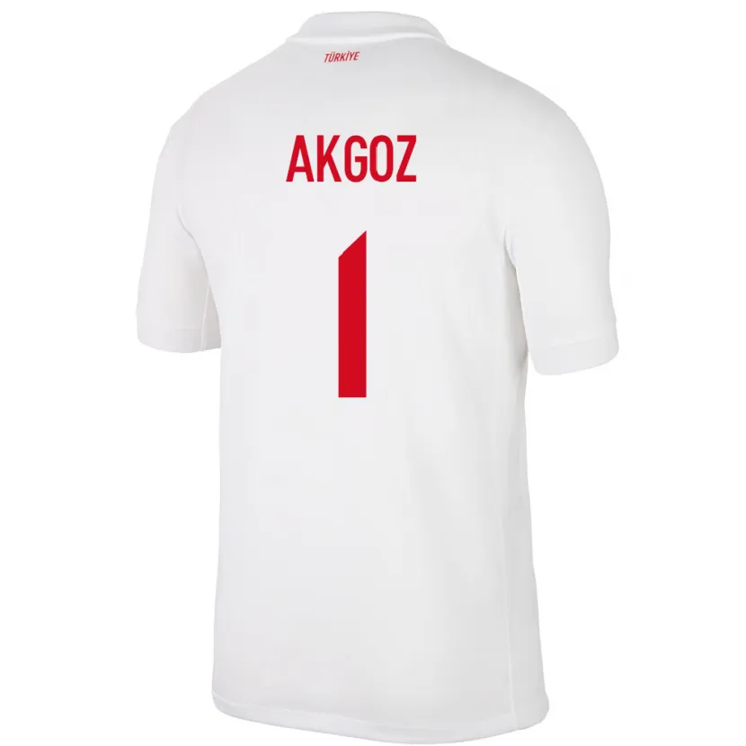 Danxen Herren Türkei Selda Akgöz #1 Weiß Heimtrikot Trikot 24-26 T-Shirt Schweiz