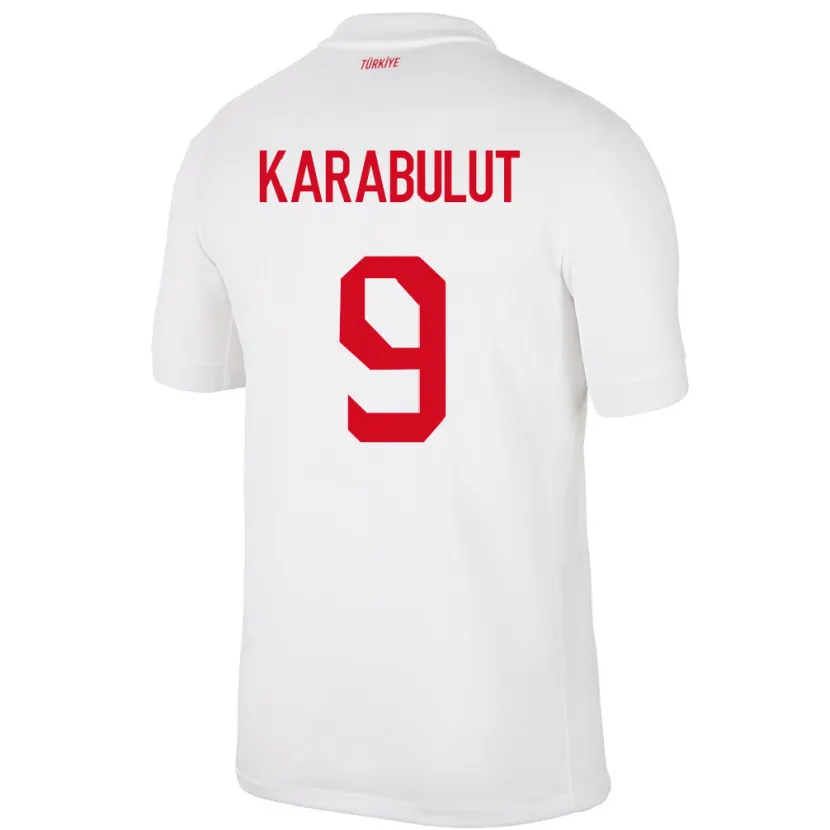 Danxen Herren Türkei Arzu Karabulut #9 Weiß Heimtrikot Trikot 24-26 T-Shirt Schweiz
