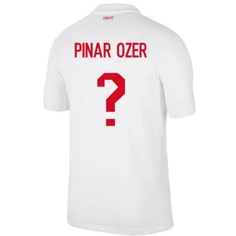 Danxen Herren Türkei Senem Pınar Özer #0 Weiß Heimtrikot Trikot 24-26 T-Shirt Schweiz