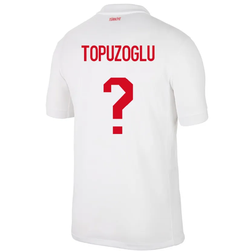 Danxen Herren Türkei Berna Topuzoğlu #0 Weiß Heimtrikot Trikot 24-26 T-Shirt Schweiz