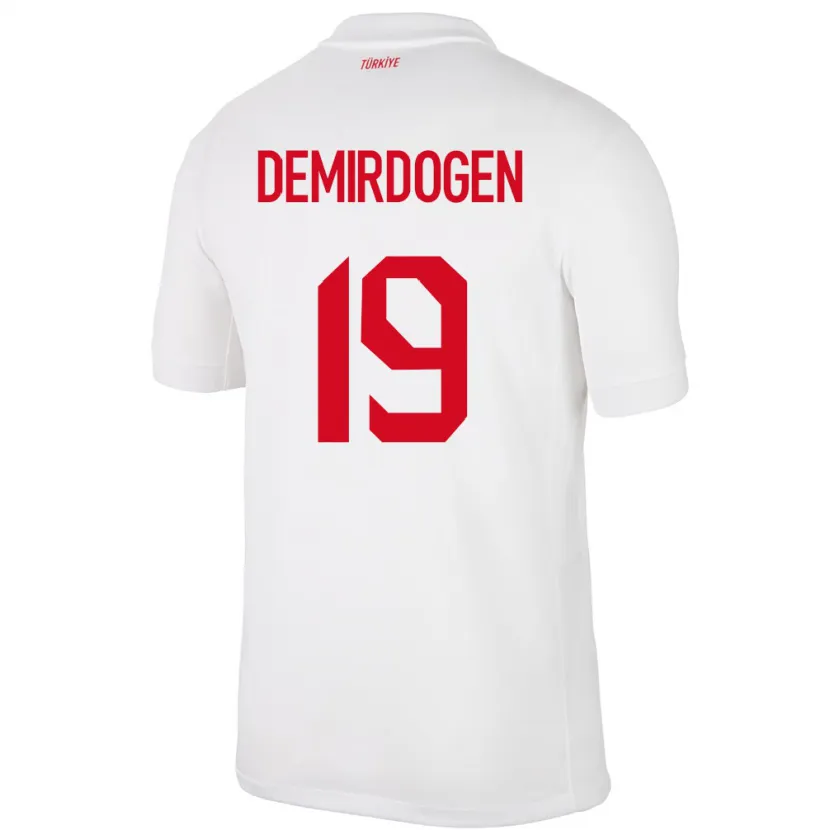 Danxen Herren Türkei Neslihan Demirdögen #19 Weiß Heimtrikot Trikot 24-26 T-Shirt Schweiz