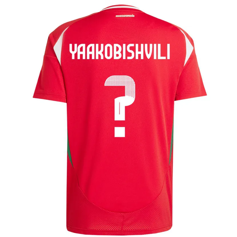 Danxen Herren Ungarn Antal Yaakobishvili #0 Rot Heimtrikot Trikot 24-26 T-Shirt Schweiz