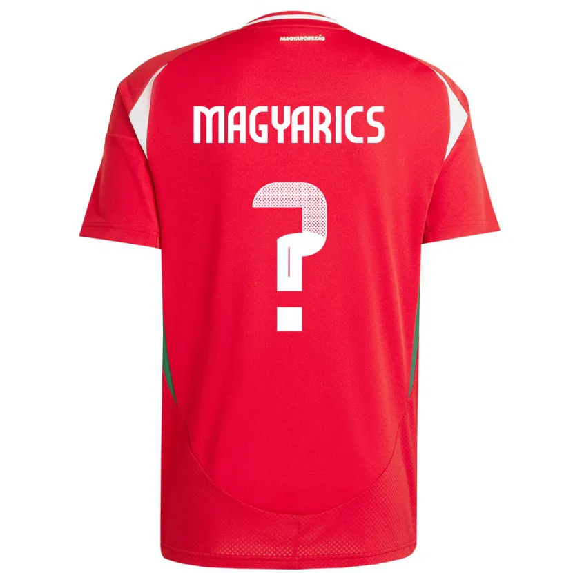 Danxen Herren Ungarn Erik Magyarics #0 Rot Heimtrikot Trikot 24-26 T-Shirt Schweiz