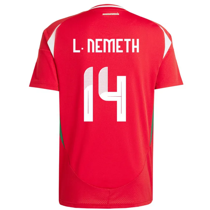 Danxen Herren Ungarn Loretta Németh #14 Rot Heimtrikot Trikot 24-26 T-Shirt Schweiz