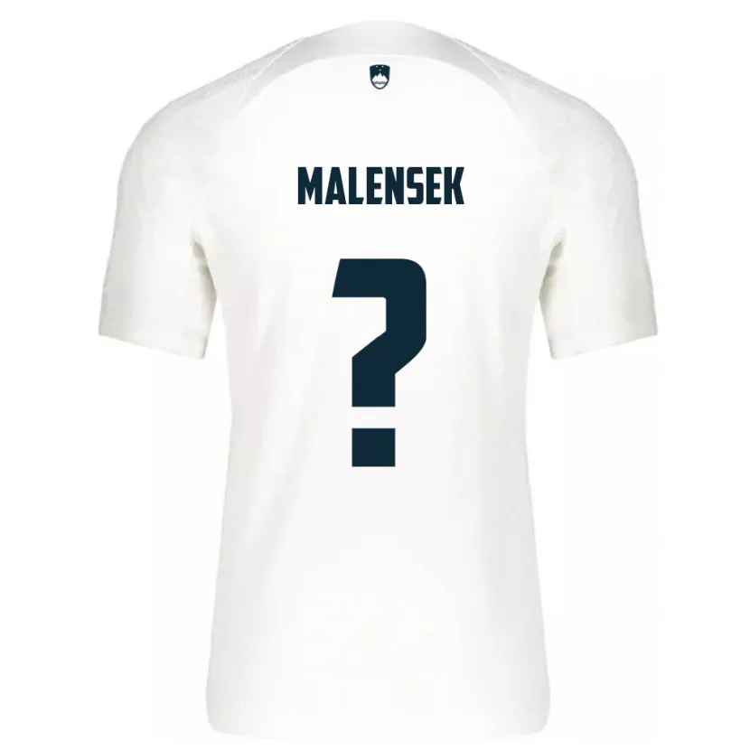 Danxen Herren Slowenien Matej Malensek #0 Weiß Heimtrikot Trikot 24-26 T-Shirt Schweiz