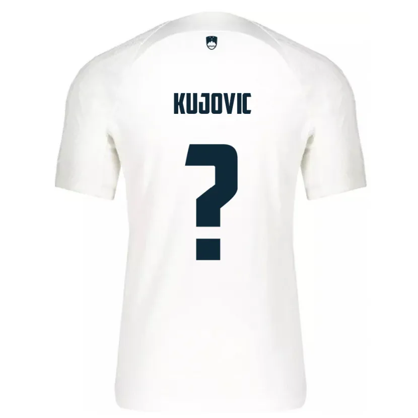 Danxen Herren Slowenien Tian Kujovic #0 Weiß Heimtrikot Trikot 24-26 T-Shirt Schweiz
