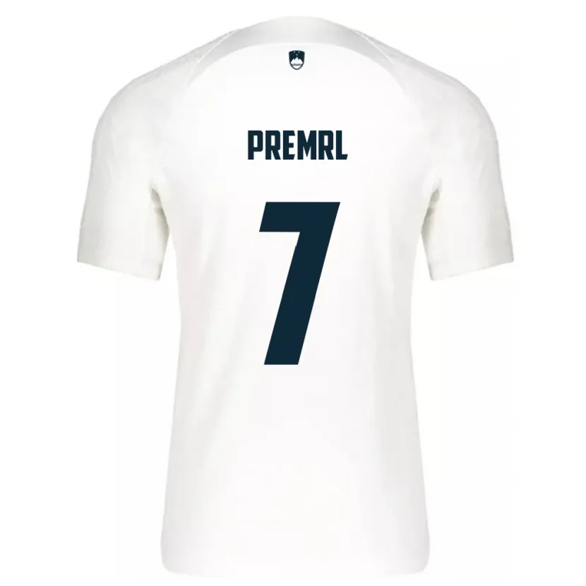 Danxen Herren Slowenien Jaka Premrl #7 Weiß Heimtrikot Trikot 24-26 T-Shirt Schweiz