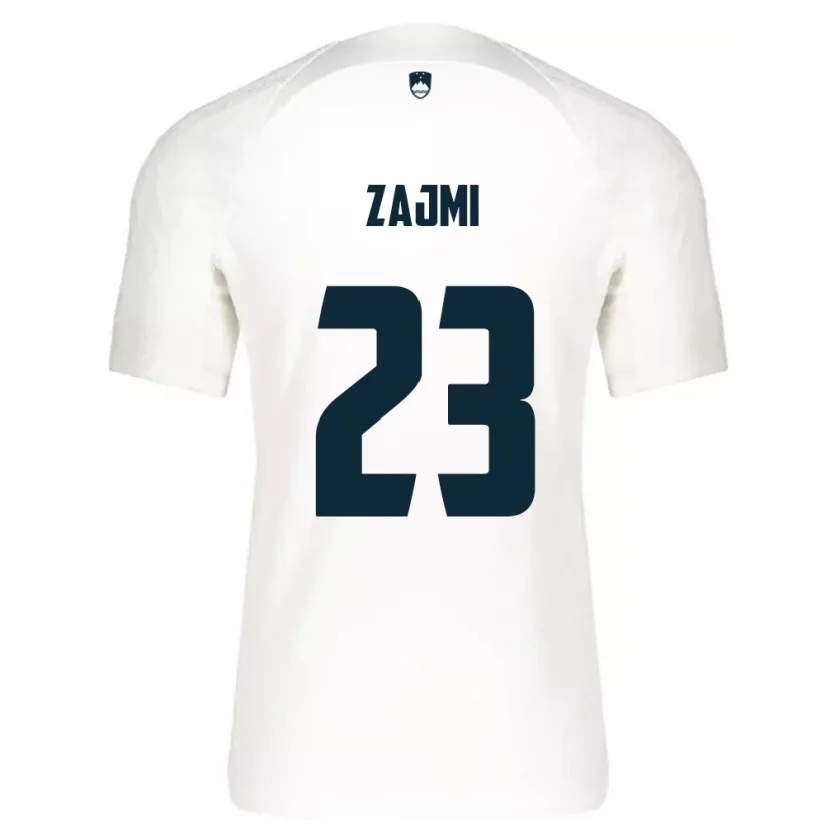Danxen Herren Slowenien Luana Zajmi #23 Weiß Heimtrikot Trikot 24-26 T-Shirt Schweiz
