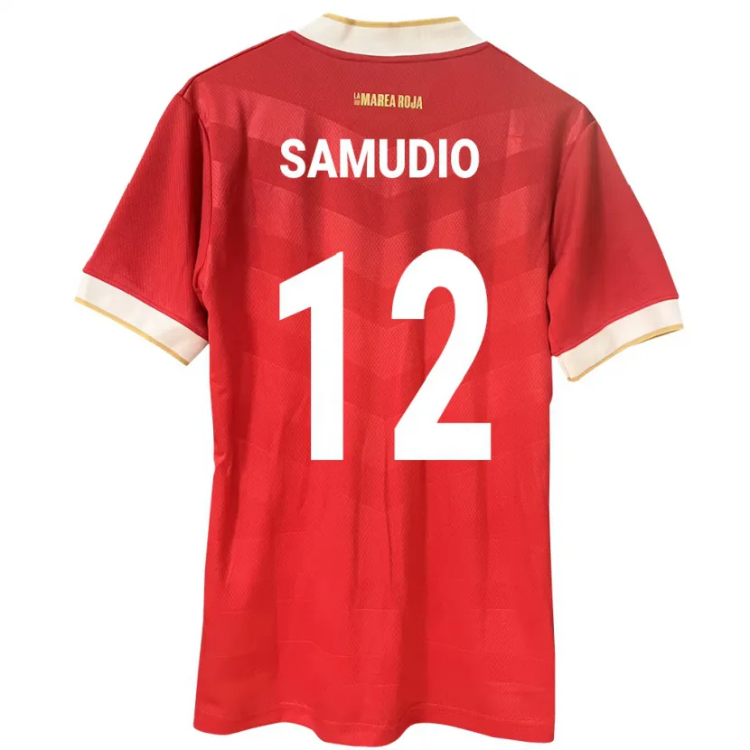 Danxen Herren Panama César Samudio #12 Rot Heimtrikot Trikot 24-26 T-Shirt Schweiz