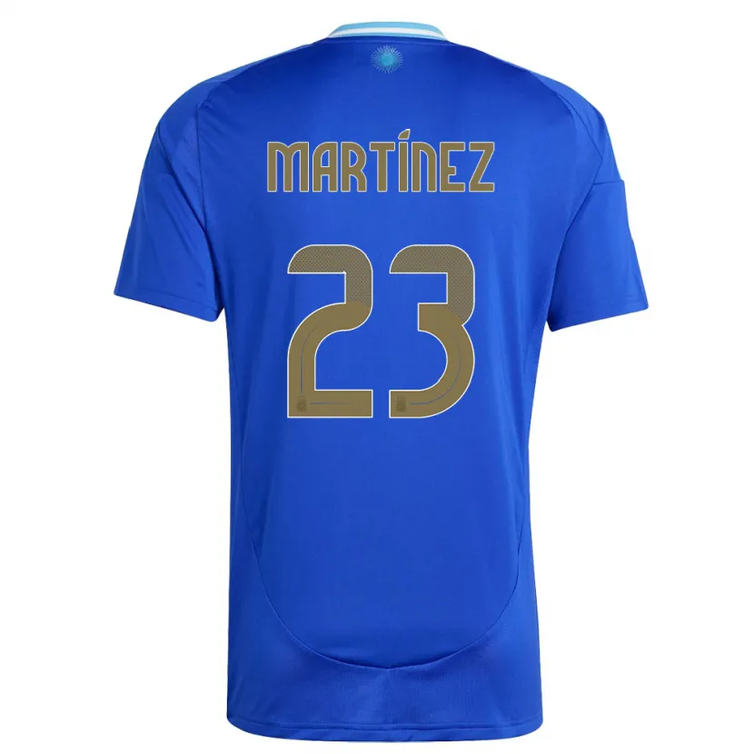 Danxen Herren Argentinien Emiliano Martinez #23 Blau Auswärtstrikot Trikot 24-26 T-Shirt Schweiz