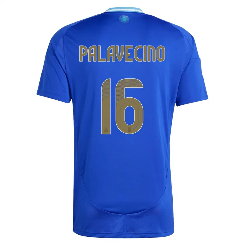 Danxen Herren Argentinien Nicolas Palavecino #16 Blau Auswärtstrikot Trikot 24-26 T-Shirt Schweiz