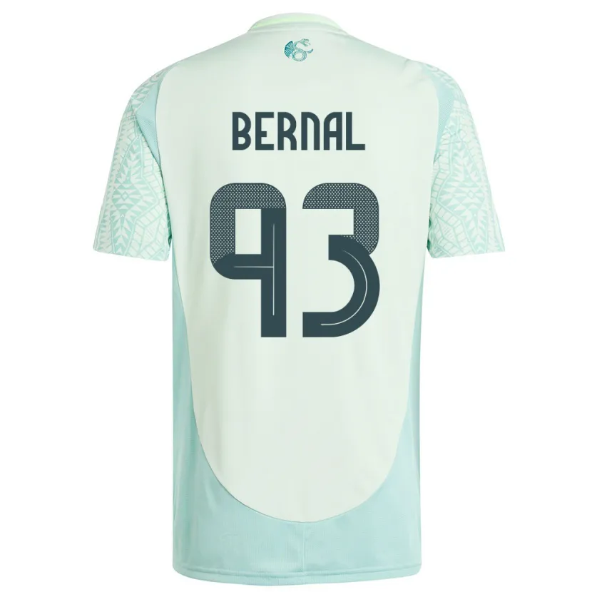 Danxen Herren Mexiko Rebeca Bernal #93 Leinengrün Auswärtstrikot Trikot 24-26 T-Shirt Schweiz
