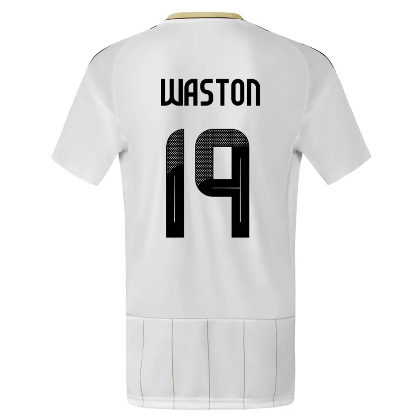 Danxen Herren Costa Rica Kendall Waston #19 Weiß Auswärtstrikot Trikot 24-26 T-Shirt Schweiz